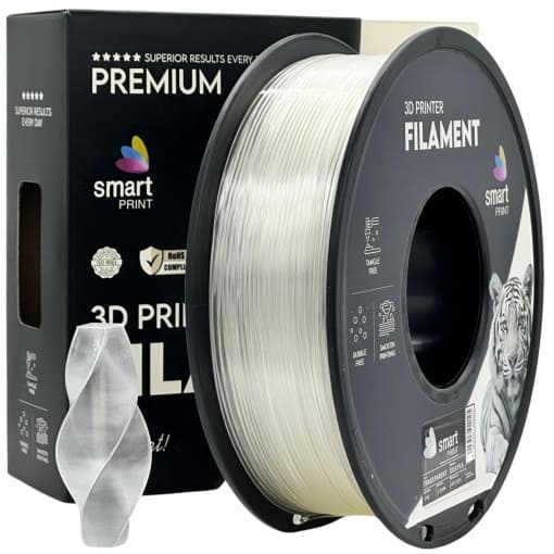 smart print PLA transparent