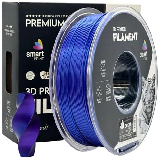 smart print PLA tricolor albastru mov negru