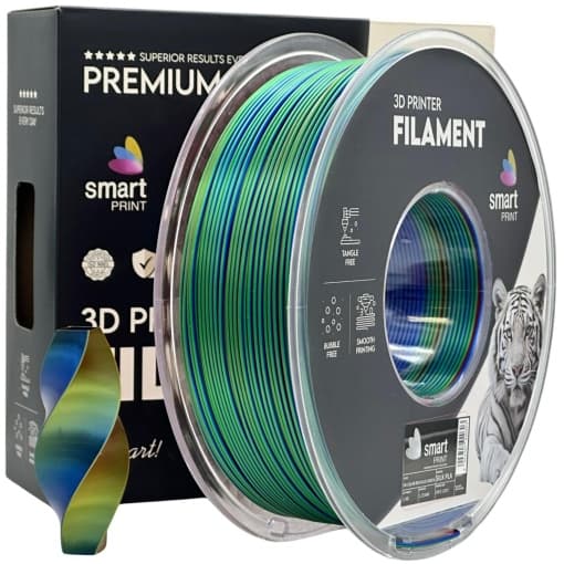 smart print PLA tricolor red blue green