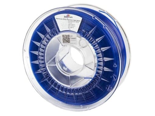 spectrum PETG transparent blue