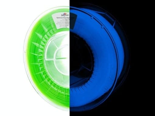 spectrum PLA neon green uv
