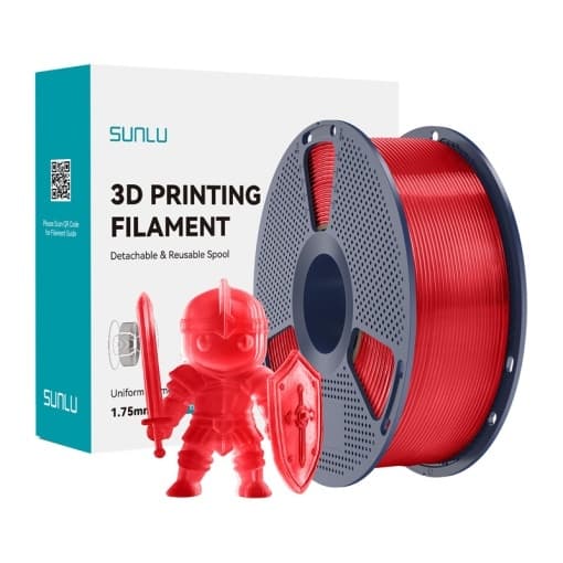 sunlu PLA transparent red