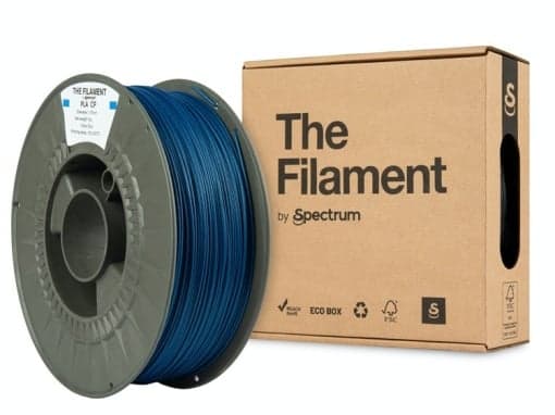 the filament PLA blue