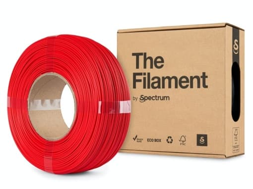 the filament PLA fire red