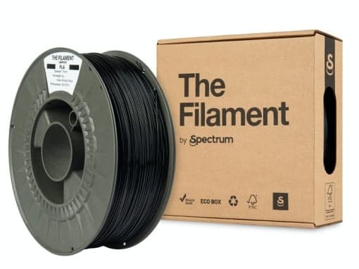 the filament PLA midnight black