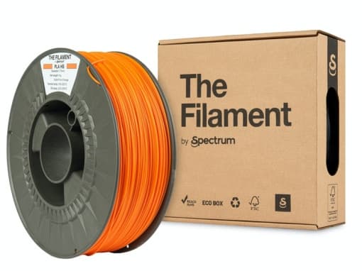 the filament PLA pure orange