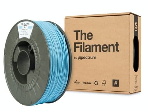 the filament PLA sky blue