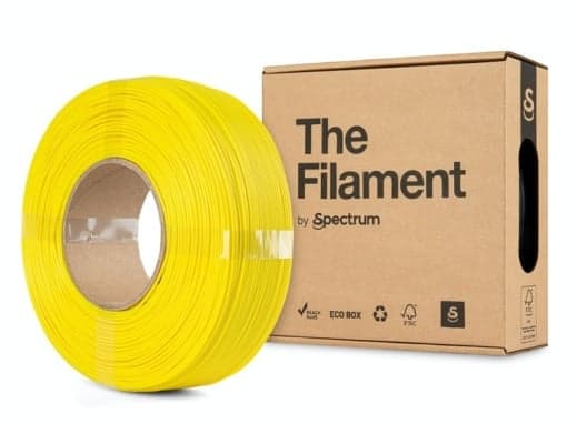 the filament PLA sorbet yellow