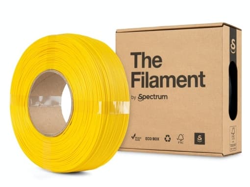 the filament PLA tuscany yellow